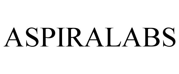 Trademark Logo ASPIRALABS