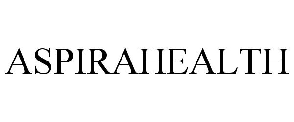 Trademark Logo ASPIRAHEALTH