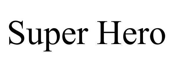 Trademark Logo SUPER HERO