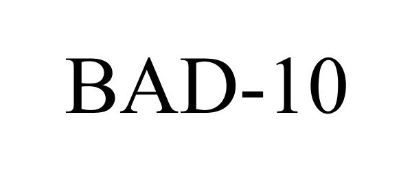 Trademark Logo BAD-10