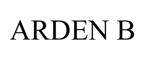 ARDEN B