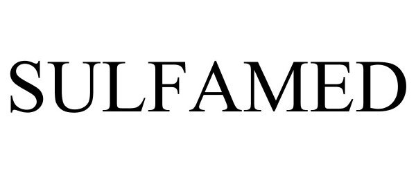 Trademark Logo SULFAMED