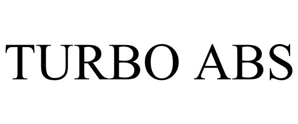 Trademark Logo TURBO ABS