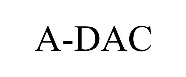 Trademark Logo A-DAC