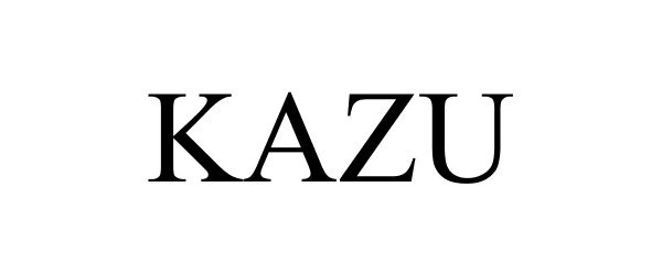 Trademark Logo KAZU