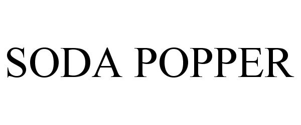  SODA POPPER