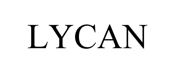 Trademark Logo LYCAN