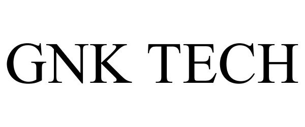 Trademark Logo GNK TECH