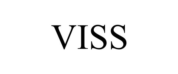 Trademark Logo VISS