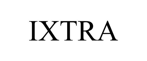 Trademark Logo IXTRA