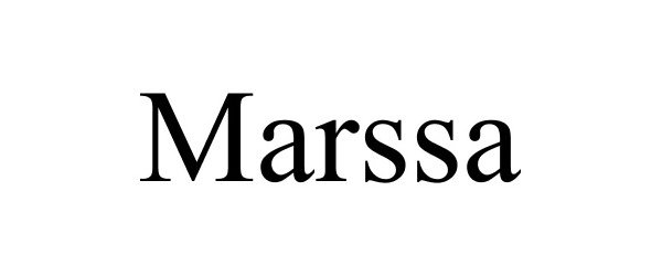 Trademark Logo MARSSA