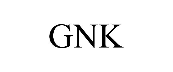 Trademark Logo GNK