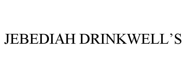 Trademark Logo JEBEDIAH DRINKWELL'S