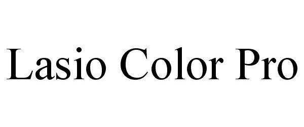  LASIO COLOR PRO