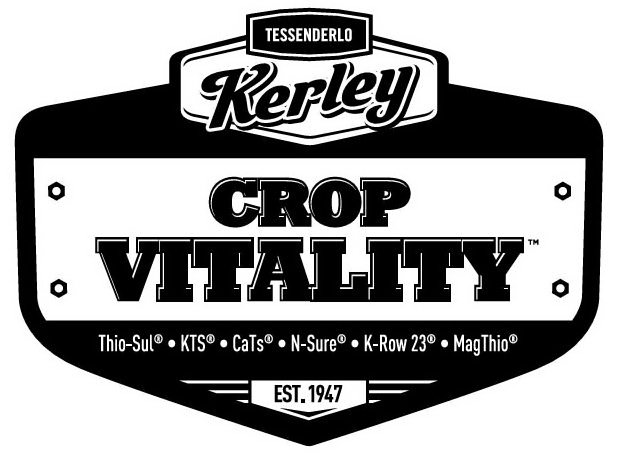  TESSENDERLO KERLEY CROP VITALITY THIO-SUL Â·KTSÂ·CATSÂ·N-SUREÂ·K-ROW 23Â·MAGTHIO EST. 1947