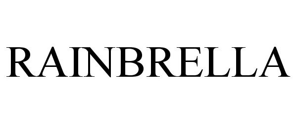 Trademark Logo RAINBRELLA