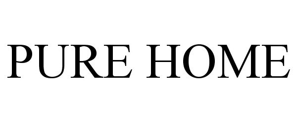 Trademark Logo PURE HOME