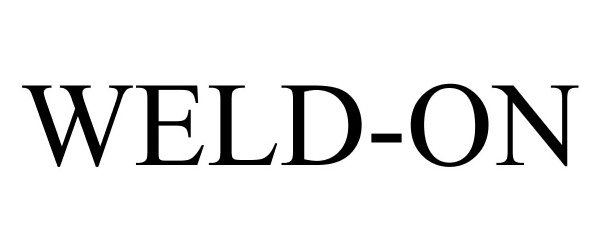 Trademark Logo WELD-ON