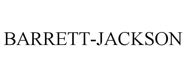 Trademark Logo BARRETT-JACKSON