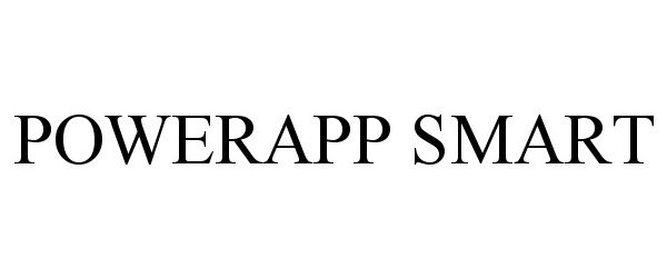 Trademark Logo POWERAPP SMART