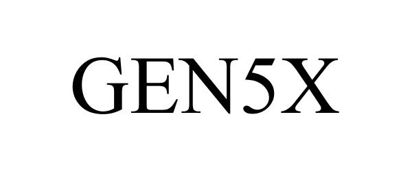 Trademark Logo GEN5X