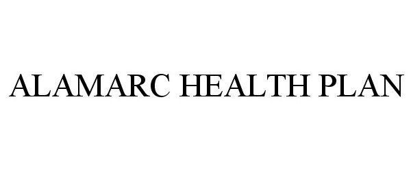 Trademark Logo ALAMARC HEALTH PLAN