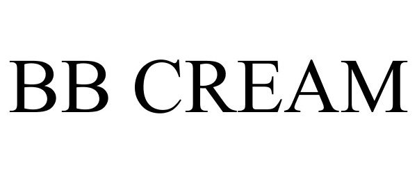 Trademark Logo BB CREAM