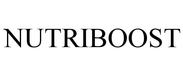 Trademark Logo NUTRIBOOST