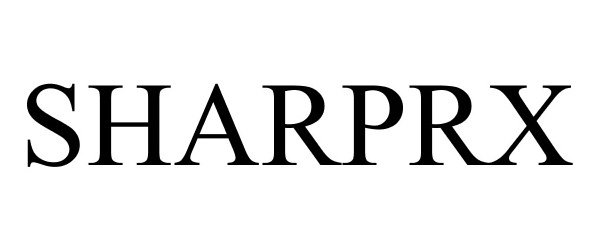 Trademark Logo SHARPRX