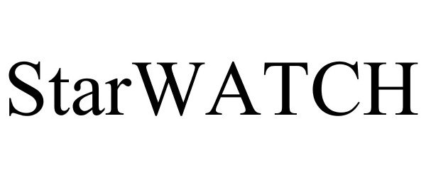 Trademark Logo STARWATCH