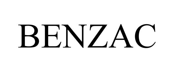Trademark Logo BENZAC