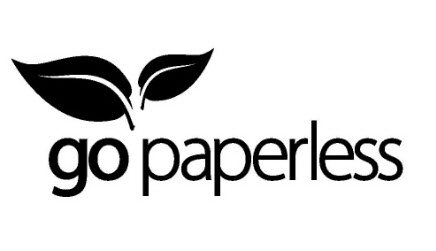 Trademark Logo GO PAPERLESS