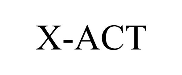 Trademark Logo X-ACT