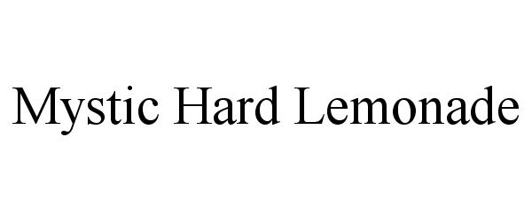 Trademark Logo MYSTIC HARD LEMONADE