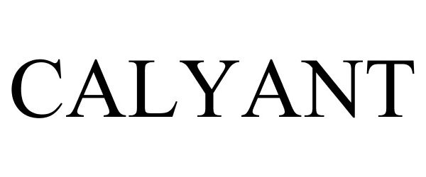 Trademark Logo CALYANT