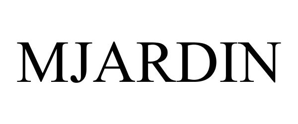 Trademark Logo MJARDIN