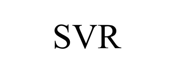 Trademark Logo SVR