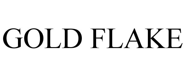 Trademark Logo GOLD FLAKE