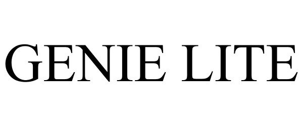 Trademark Logo GENIE LITE