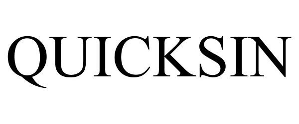 Trademark Logo QUICKSIN