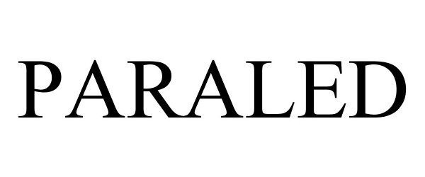 Trademark Logo PARALED