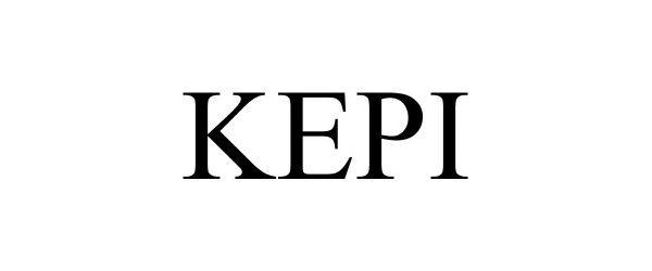 Trademark Logo KEPI