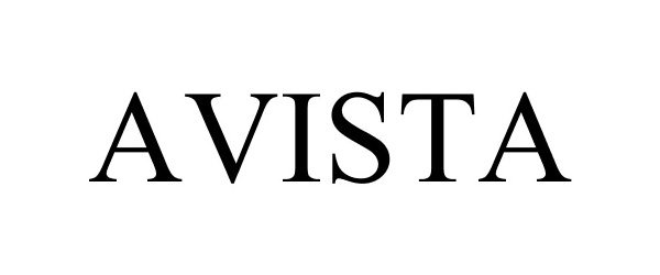 Trademark Logo AVISTA