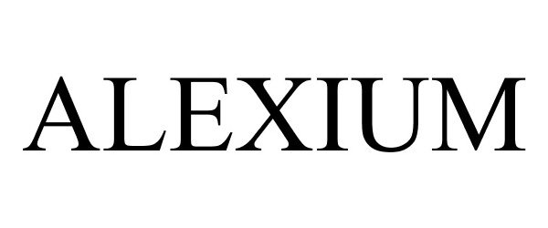 Trademark Logo ALEXIUM