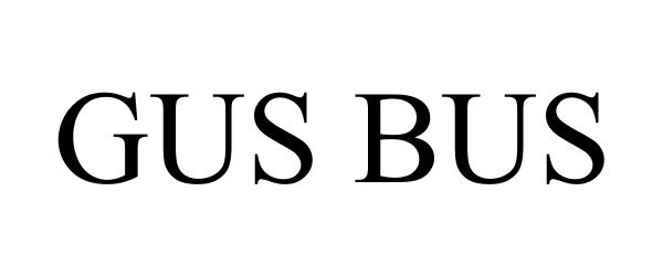 Trademark Logo GUS BUS
