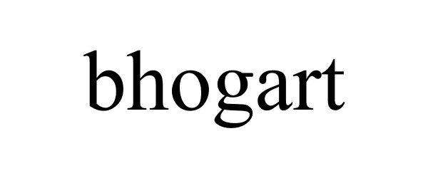 Trademark Logo BHOGART