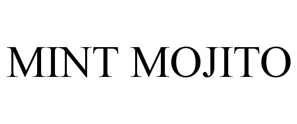 Trademark Logo MINT MOJITO