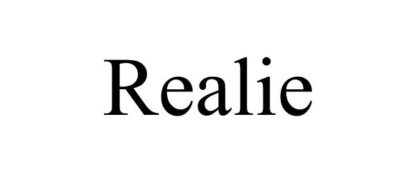 Trademark Logo REALIE