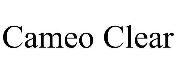  CAMEO CLEAR