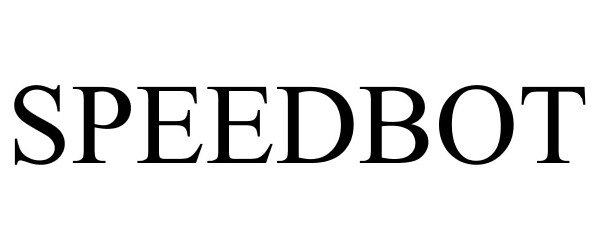 Trademark Logo SPEEDBOT